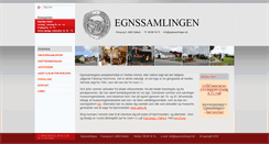 Desktop Screenshot of egnssamlingen.dk