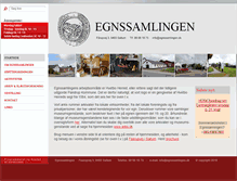 Tablet Screenshot of egnssamlingen.dk